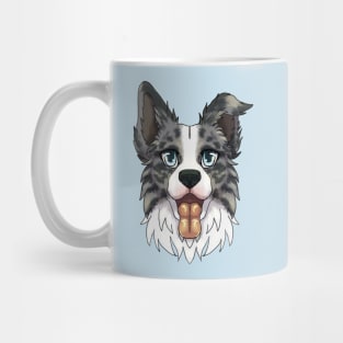 Blue Merle Border Collie Mug